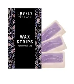 Полоски восковые для депиляции бровей, 16 шт.
