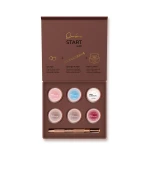 Набор кушонов для омбре Nail cushion set 6 шт (Brown)