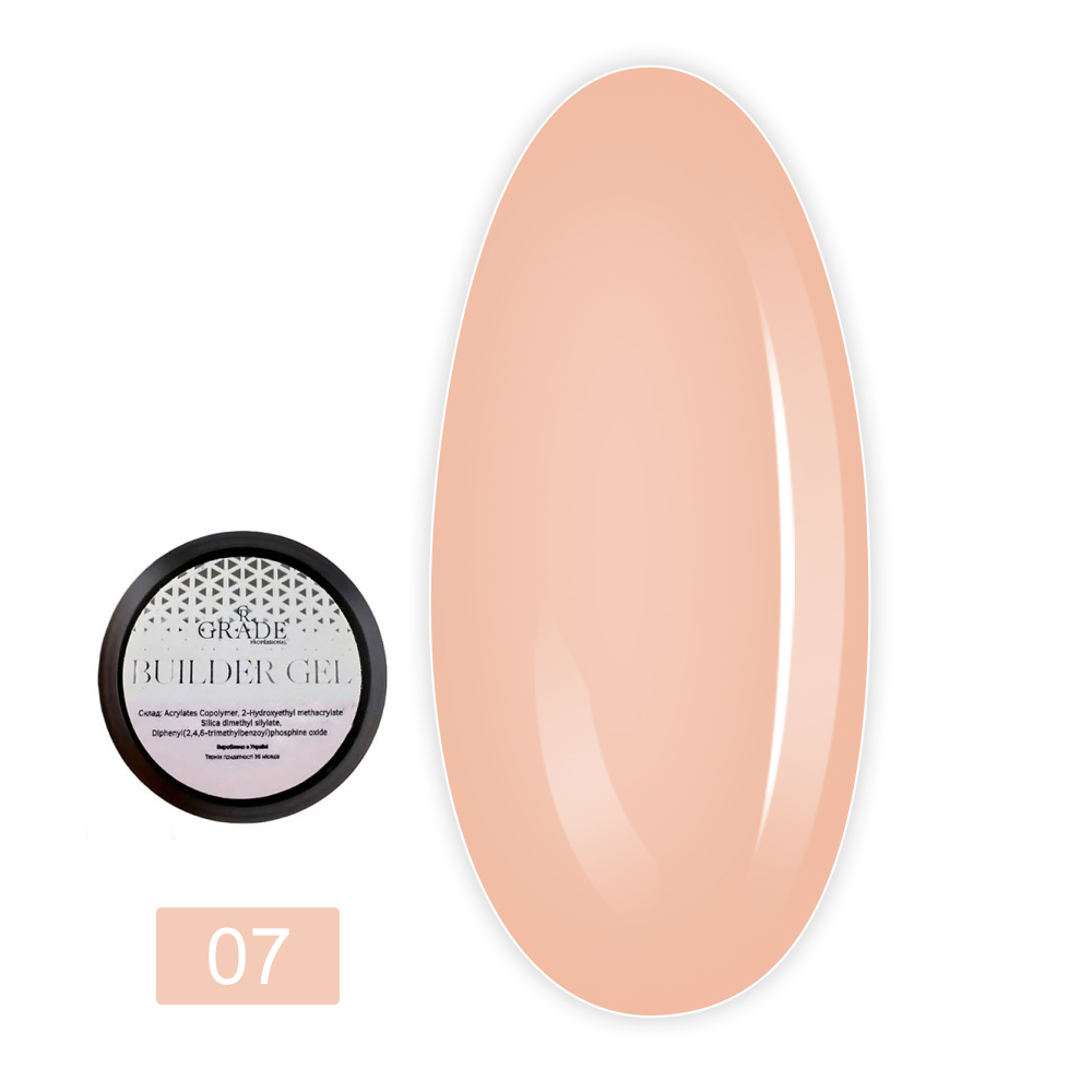 Гель Builder gel, 30ml  (07)