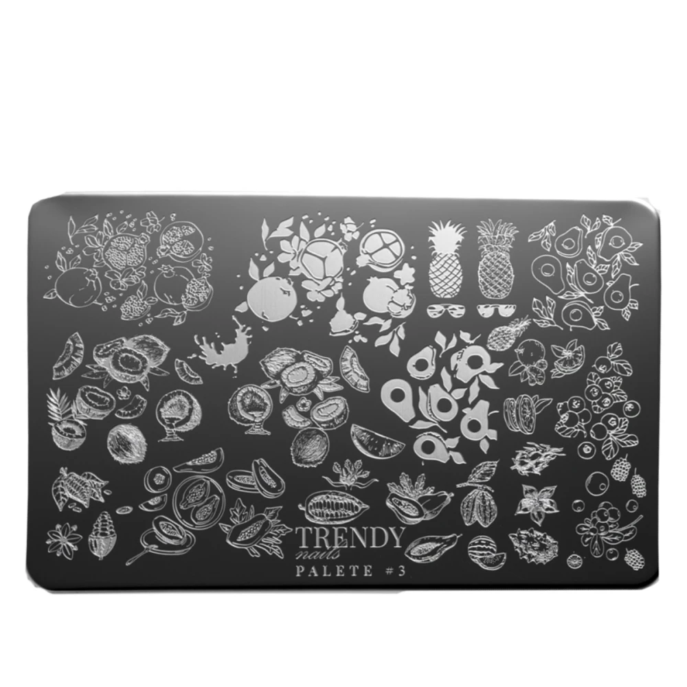 Пластина  для стемпинга (№3)