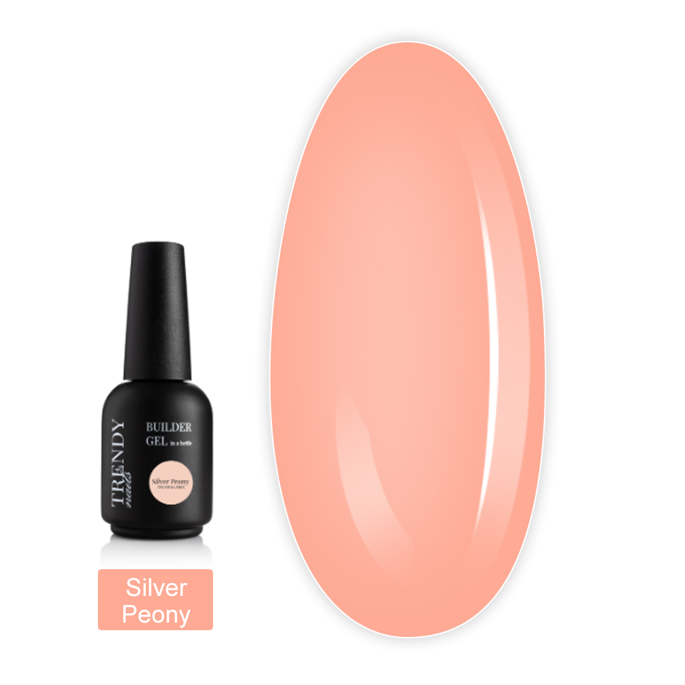 Гель Builder gel in a bottle HFTF 15 мл (Silver Peony)