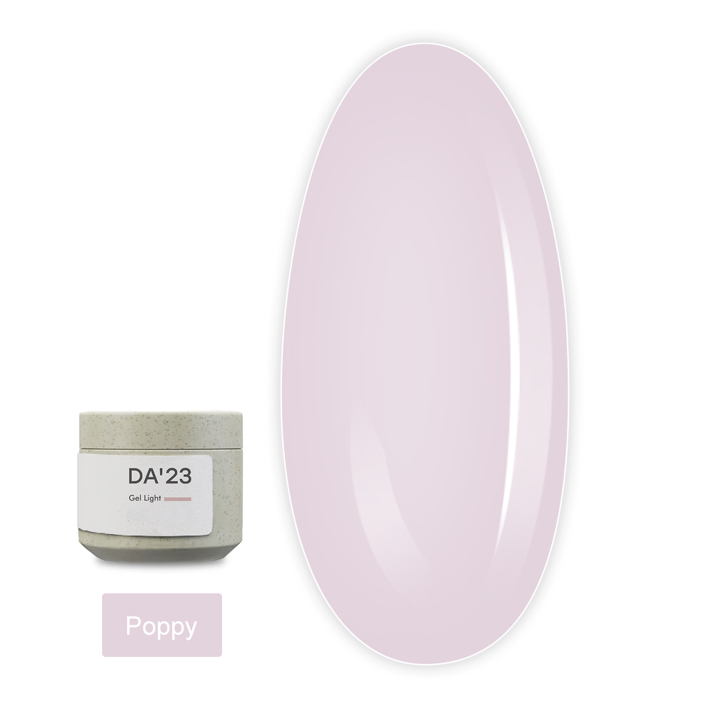 Гель Light DA_23 15 мл (Poppy)