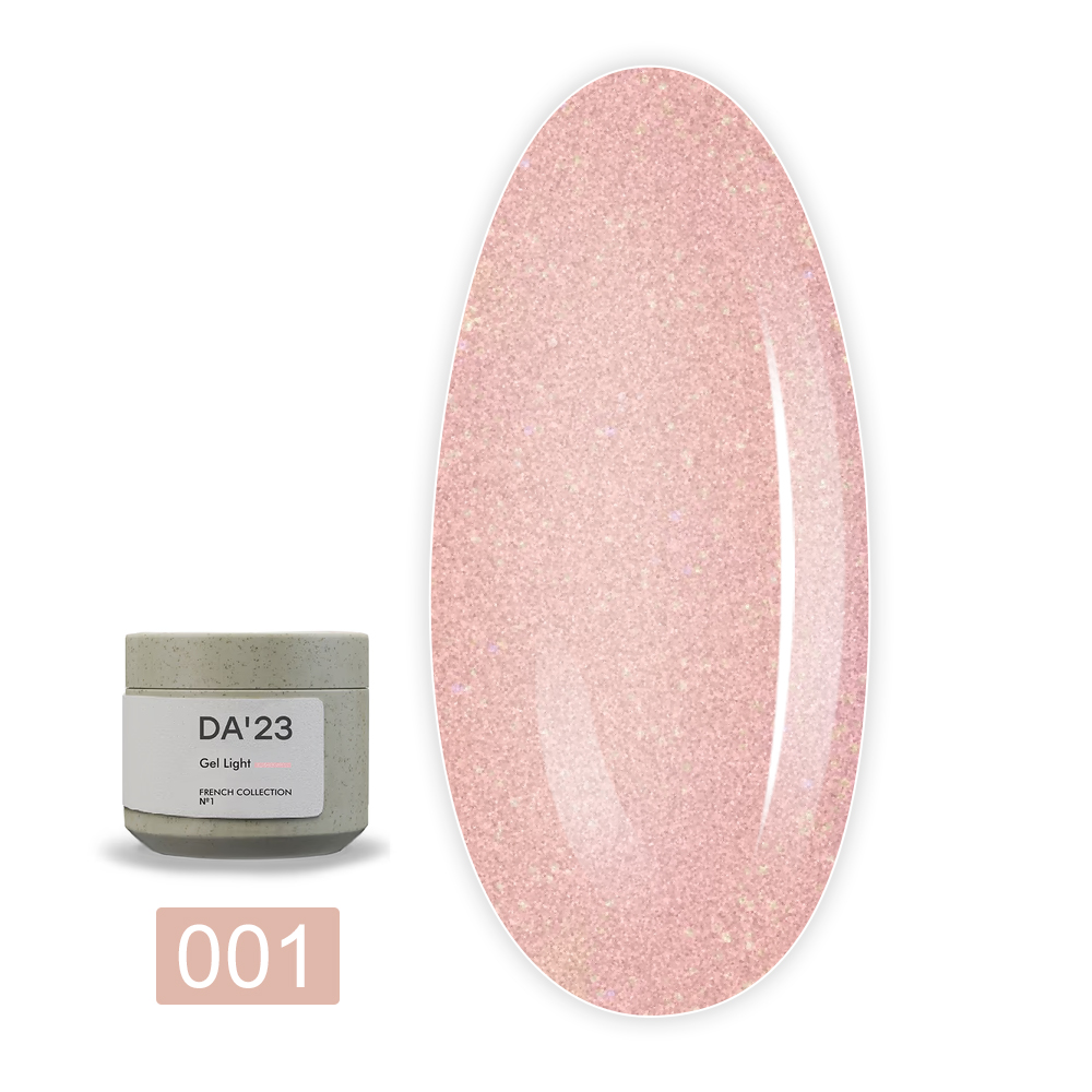Гель Light DA_23 French collection, 30 мл (01)