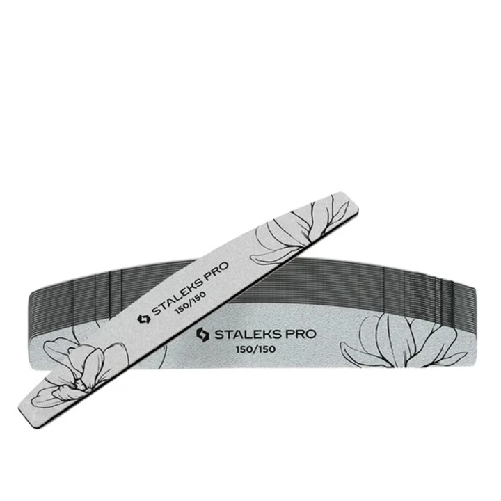 Пилка минеральная для ногтей EXPERT 40 150/150 (полумесяц) 25 ед.