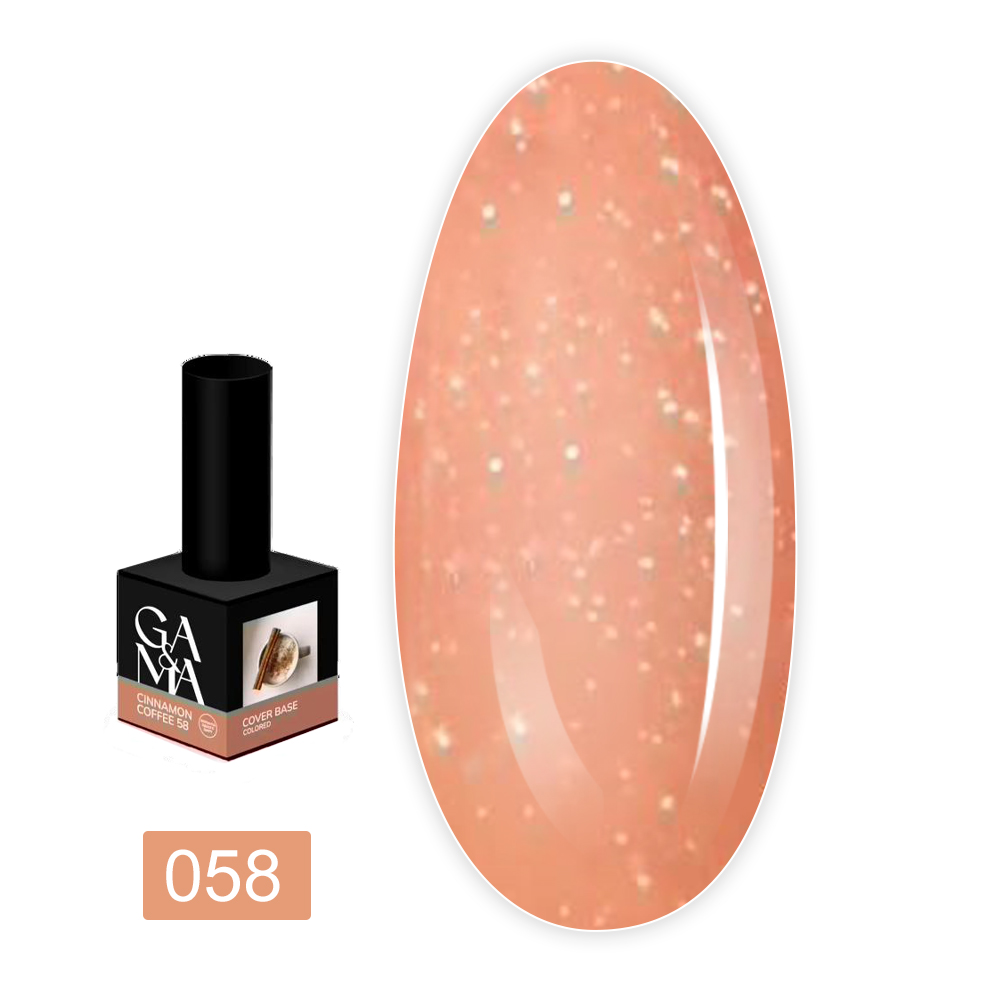 База Cover base Colored, 15 мл (058 Кава з Корицею)