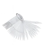 Палитра веерная с кольцом "острая" (50 ед.) (прозрачная )