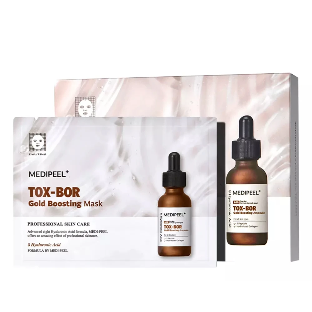 Маска для підвищення пружності шкіри TOX-BOR GOLD BOOSTING MASK