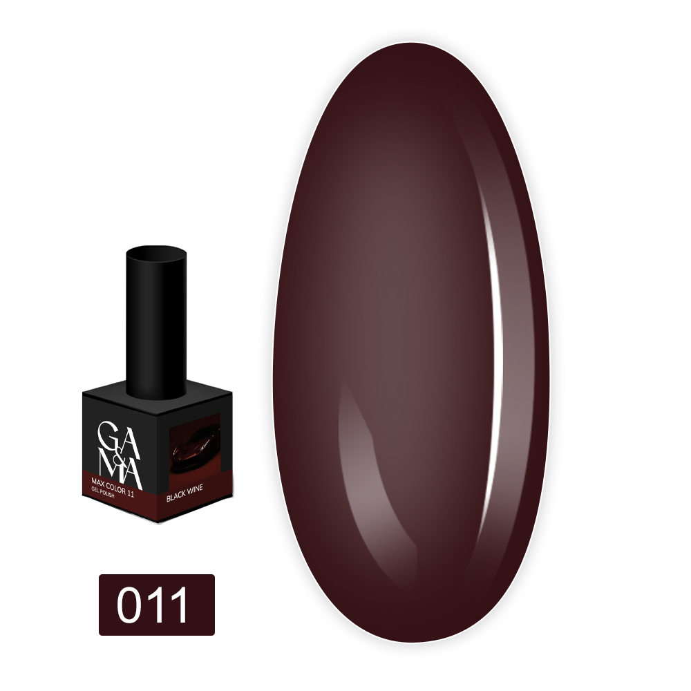 Гель-лак GA&MA , 10 мл (011 Max Color)