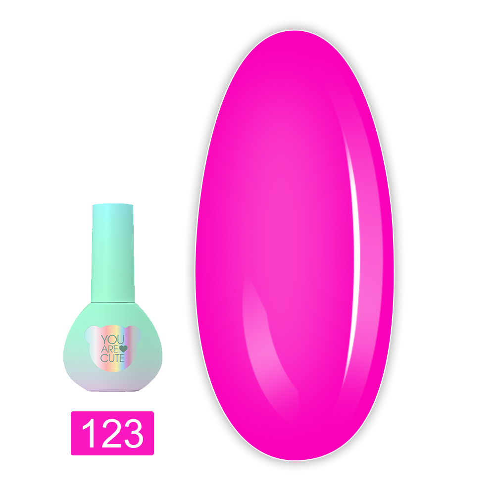 Гель-лак You Are Cute Color, 5 мл (123 Vitrage)