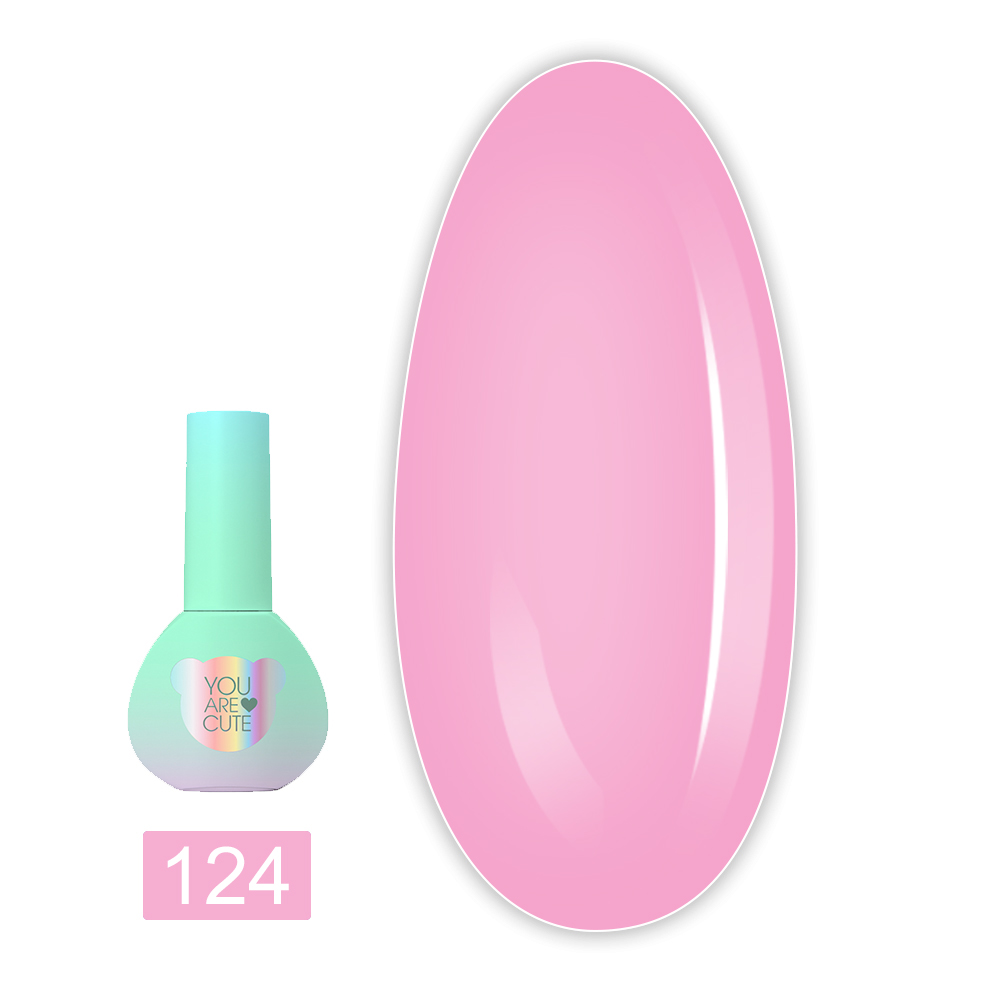 Гель-лак You Are Cute Color, 5 мл (124 Vitrage)