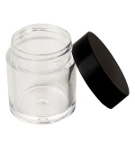 Баночка YRE прозора чорна 60 г