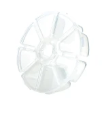 Контейнер для декора круглый YRE 6/8 ячеек большой