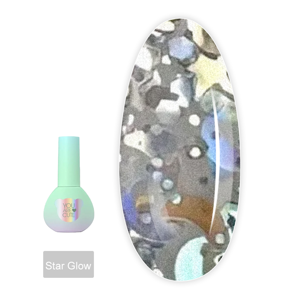 Топ для гель-лака You Are Cute 5 мл (Star Glow)