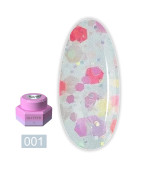 Блесточки для ногтей You Are Cute Glitter Gel, 5 мл (001)