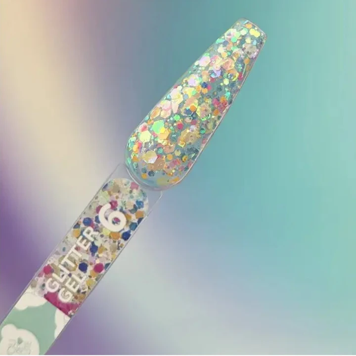 Блесточки для ногтей You Are Cute Glitter Gel, 5 мл (006)