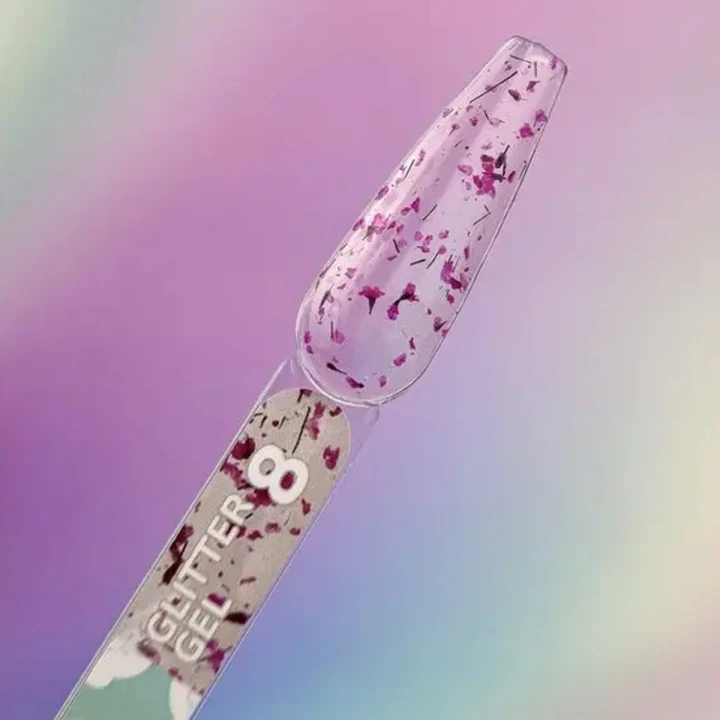 Блесточки для ногтей You Are Cute Glitter Gel, 5 мл (008)