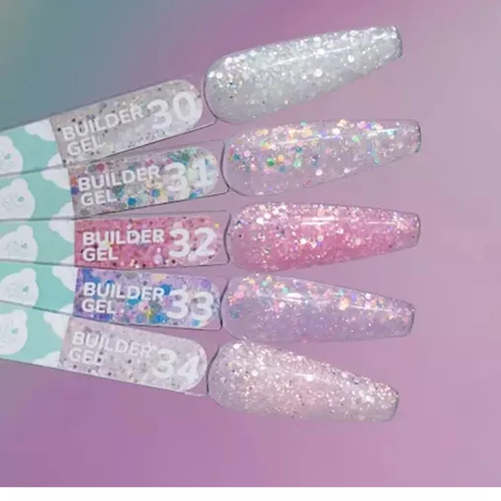 Набор You Are Cute Builder Gel PIXIE DREAM Collection by Mona.Art.Lab, 5шт*15мл