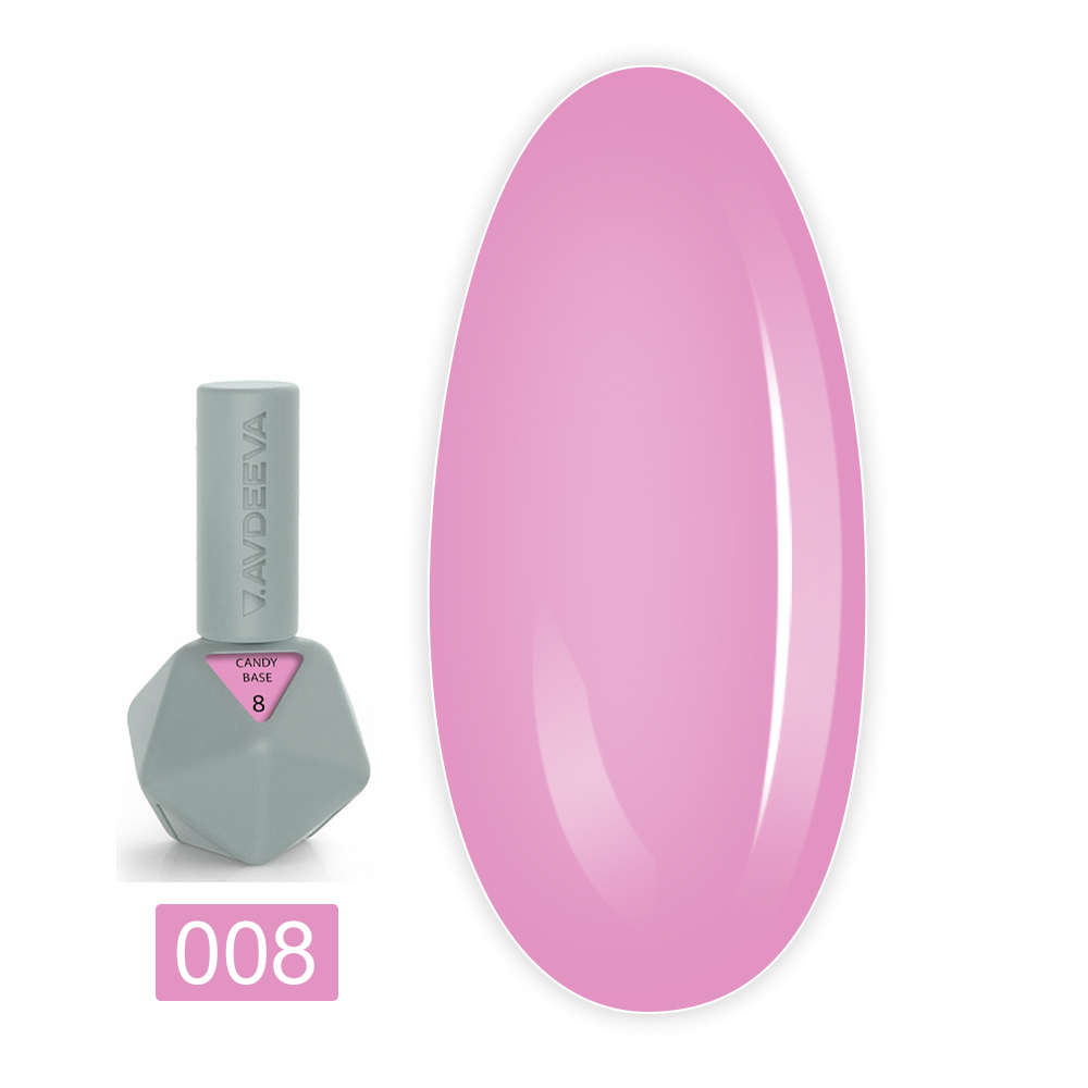 База для гель-лака камуфлирующая Candy Base 12 мл (08)