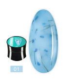 Гель моделюючий Milky Flower gel 15 мл (01)