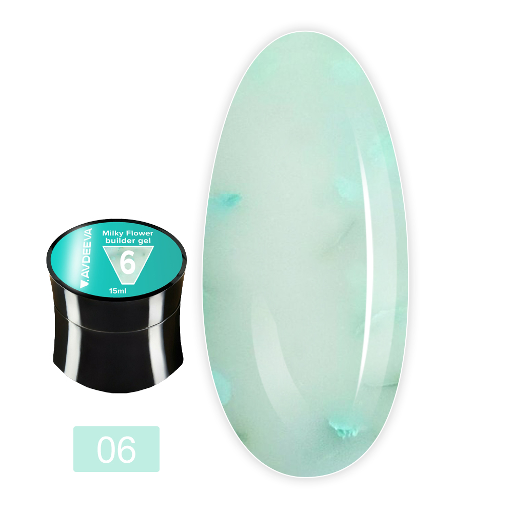 Гель моделирующий Milky Flower gel 15 мл (06)