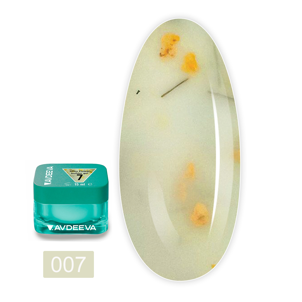 Гель моделюючий Milky Flower gel 15 мл (07)