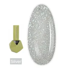 Топ для гель-лака Victoria Avdeeva Тор Shimmer Silver 12 мл