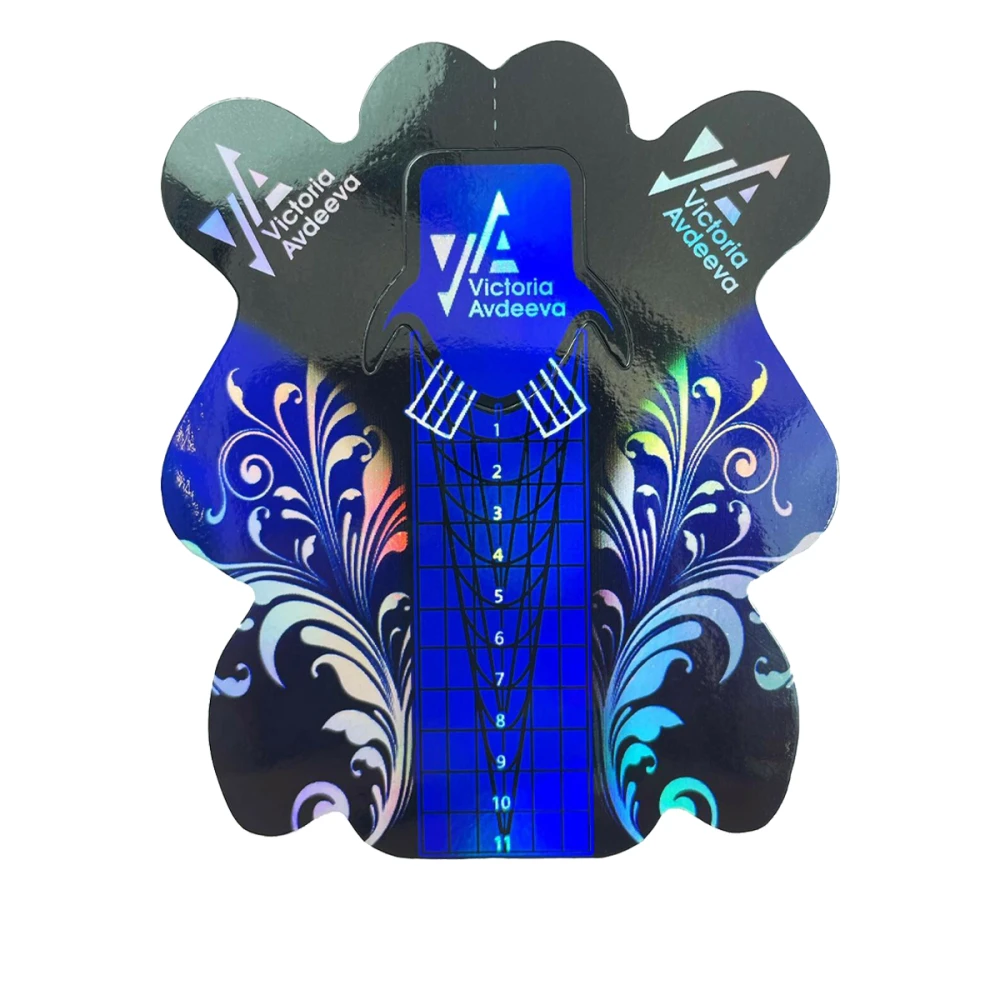 Формы (шаблоны) для наращивания ногтей 50 шт