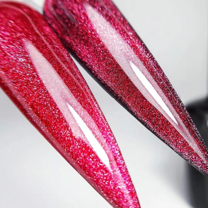 Гель-лак Saga Cat Shine 10 мл (013 Cherry)