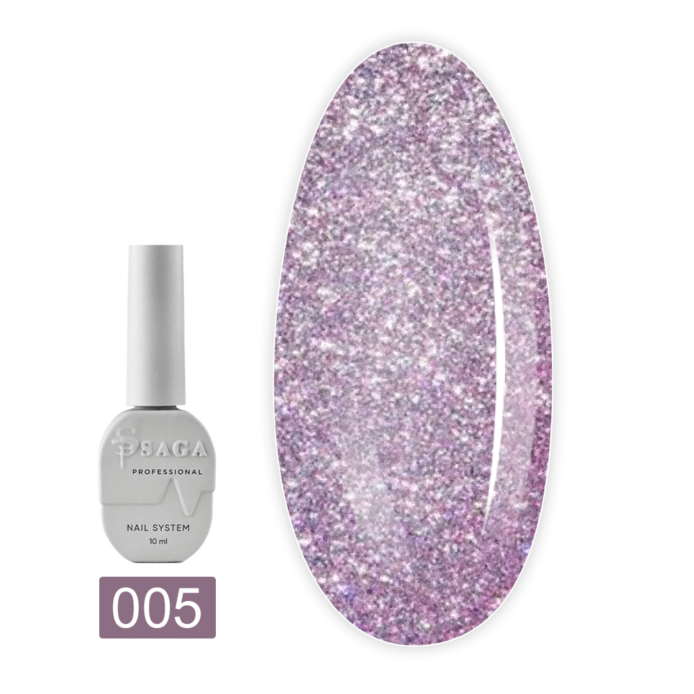 Гель-лак Saga Cat Shine 10 мл (005)