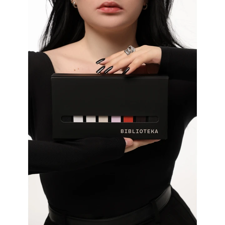 Набор гель-лаков BIBLIOTEKA Gel Polish Set BASIS №01-08