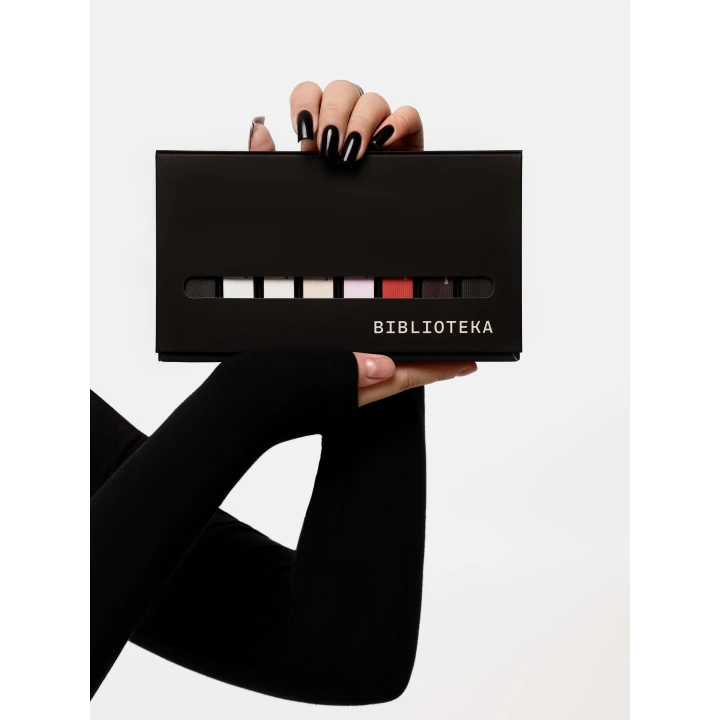 Набор гель-лаков BIBLIOTEKA Gel Polish Set BASIS №01-08