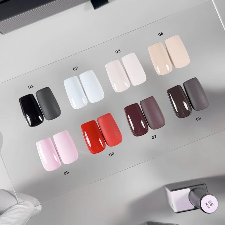 Гель-лак BIBLIOTEKA , 10 мл (04 Linen - Бежевый)