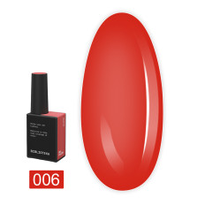 Гель-лак BIBLIOTEKA , 10 мл (06 Quote - Червоний)