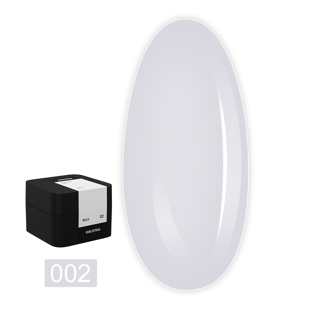 Гель BIBLIOTEKA Builder Gel, 30 мл (02 Milk – Молочный)