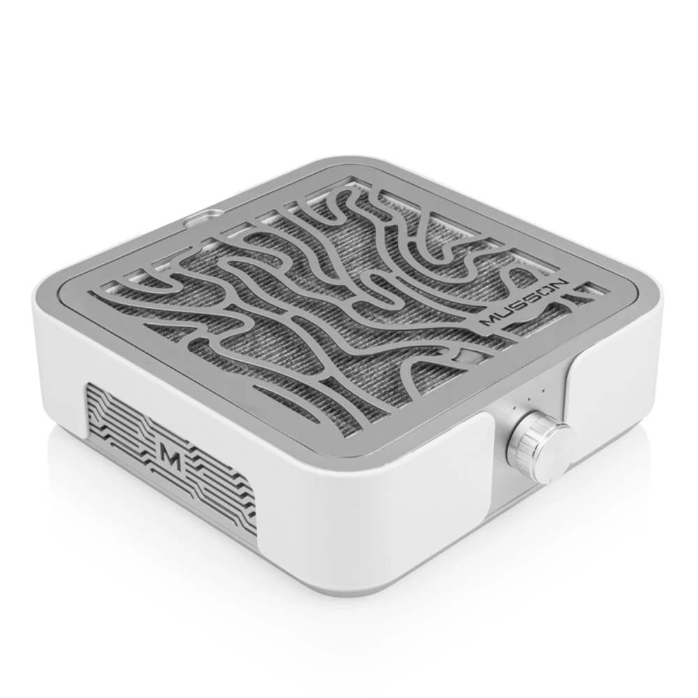 Витяжка MUSSON X2 на 72 вт. для манікюру та педикюру (Silver)