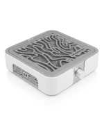 Вытяжка MUSSON X2 на 72 вт. для маникюра и педикюра (Silver)