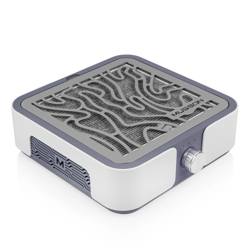 Вытяжка MUSSON X2 на 72 вт. для маникюра и педикюра (Graphite)