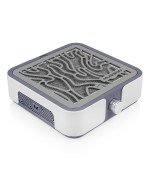 Вытяжка MUSSON X2 на 72 вт. для маникюра и педикюра (Graphite)