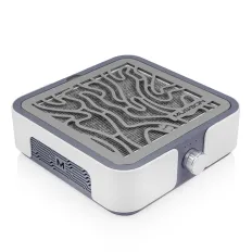 Вытяжка MUSSON X2 на 72 вт. для маникюра и педикюра (Graphite)