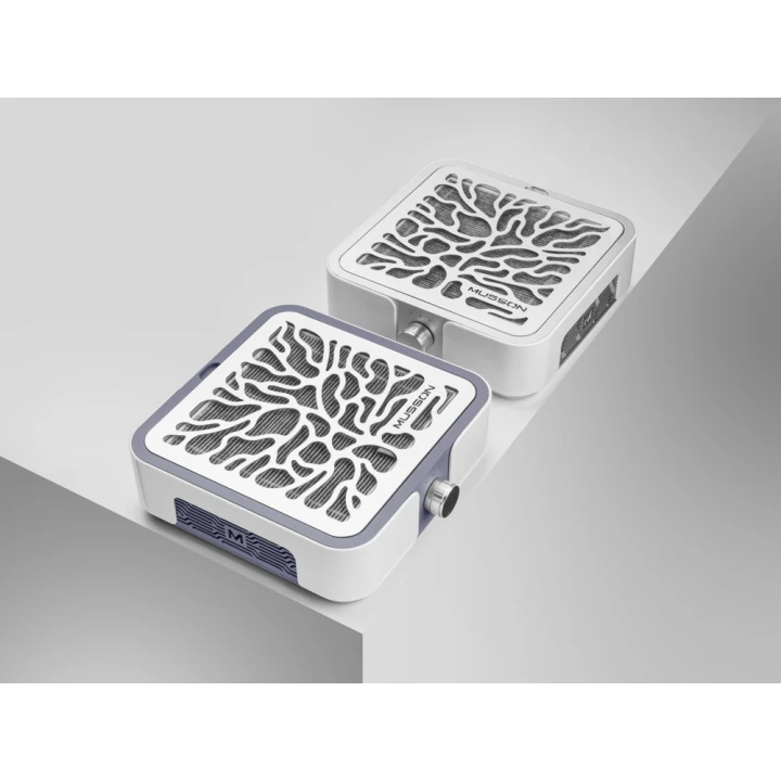 Вытяжка MUSSON X3 на 72 вт. для маникюра и педикюра (Silver)