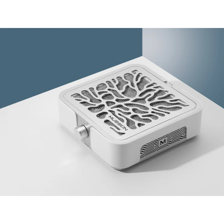 Вытяжка MUSSON X3 на 72 вт. для маникюра и педикюра (Silver)