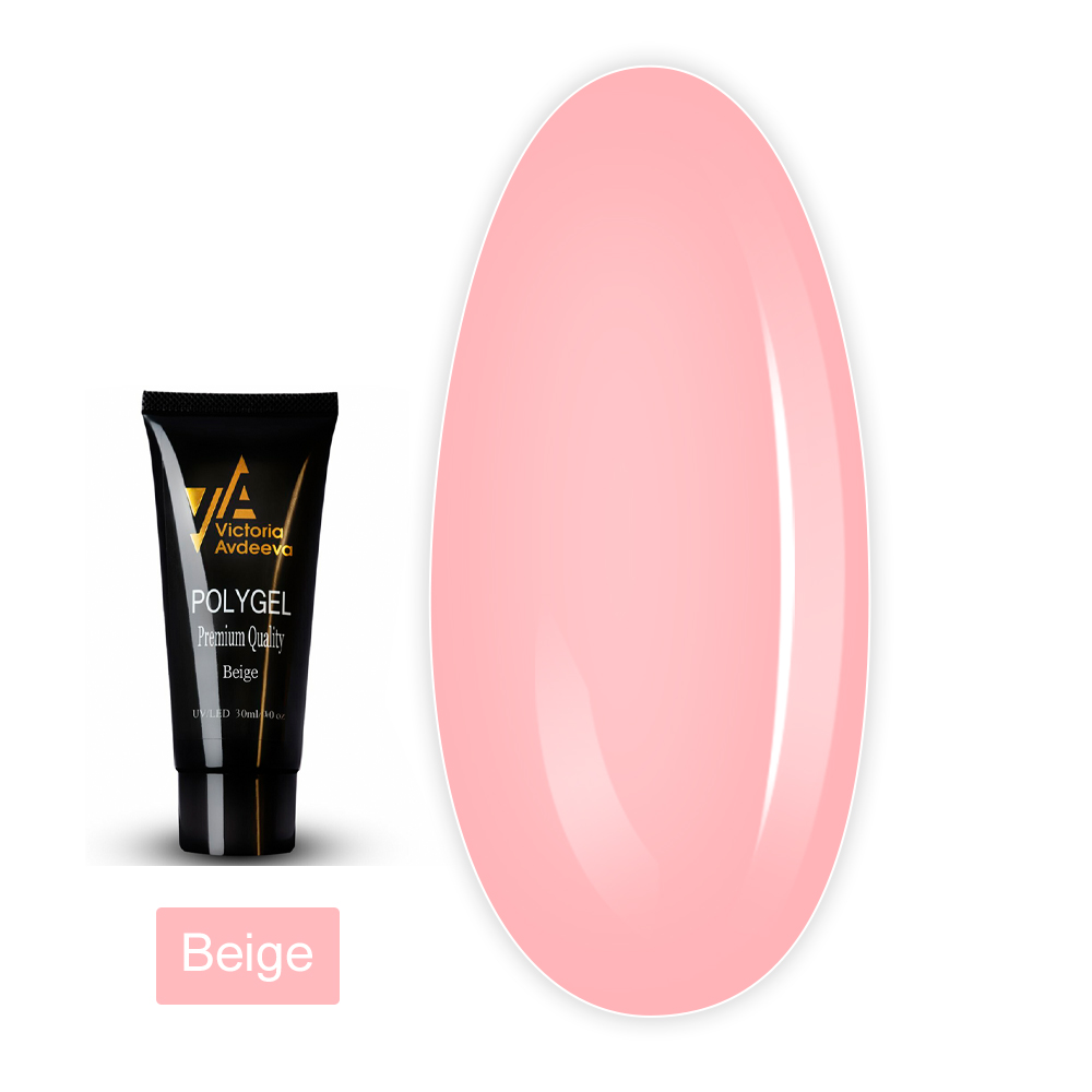 Гель Полигель V.Avdeeva Polygel 30 мл (бежевый)