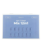 Типсы-формы верхние Touch Mix 12in1, 288 шт