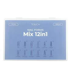 Типсы-формы верхние Touch Mix 12in1, 288 шт