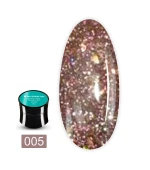 Гель моделирующий Звездная Ночь (Starry Night) 15 мл (005)