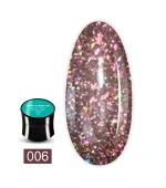 Гель моделирующий Звездная Ночь (Starry Night) 15 мл (006)