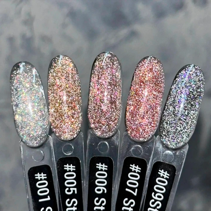 Гель моделюючий Зоряна Ніч (Starry Night) 15 мл (007)