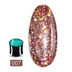 Гель моделирующий Звездная Ночь (Starry Night) 15 мл (007)