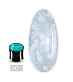 Гель моделюючий Сніжинки (Snowflakes) 15 мл (001)