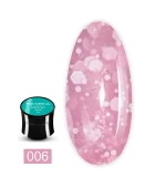 Гель моделирующий Снежинки (Snowflakes) 15 мл (006)